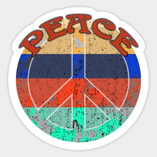 Peace Sticker